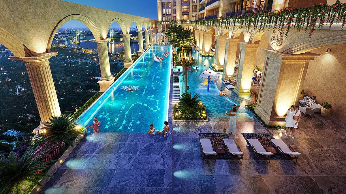 Trải nghiệm Resort 5 sao và vườn La Mã trên không tại Thủ Thiêm ảnh 1