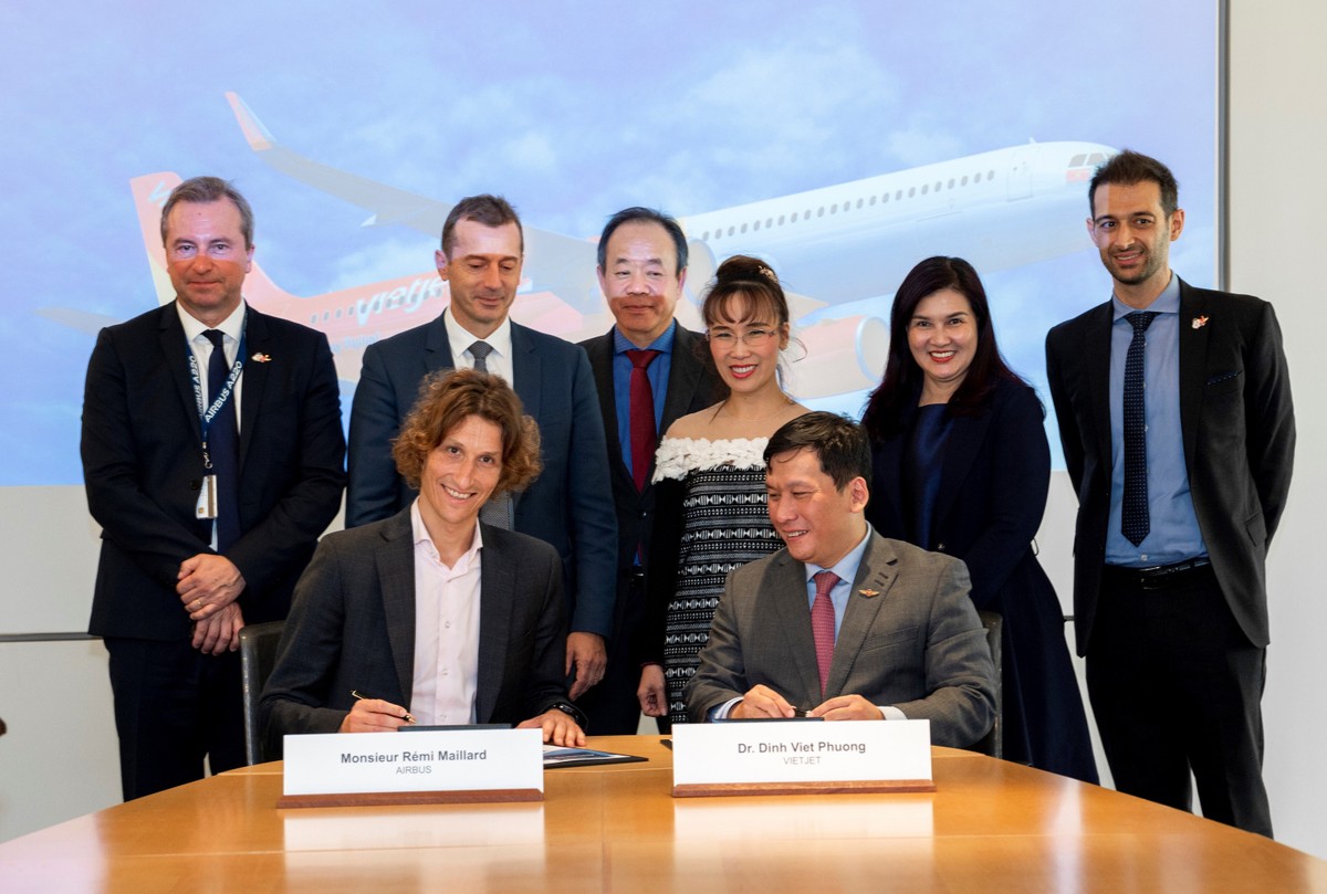 Vietjet và Airbus ký kết hợp đồng 20 tàu bay A321XLR ảnh 2