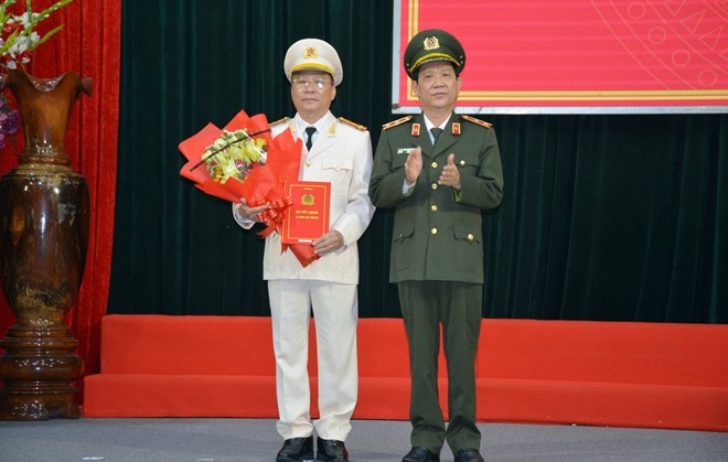 Công bố quyết định bổ nhiệm lãnh đạo Công an 4 tỉnh Thái Bình, Sơn La, Phú Thọ và Quảng Nam ảnh 3