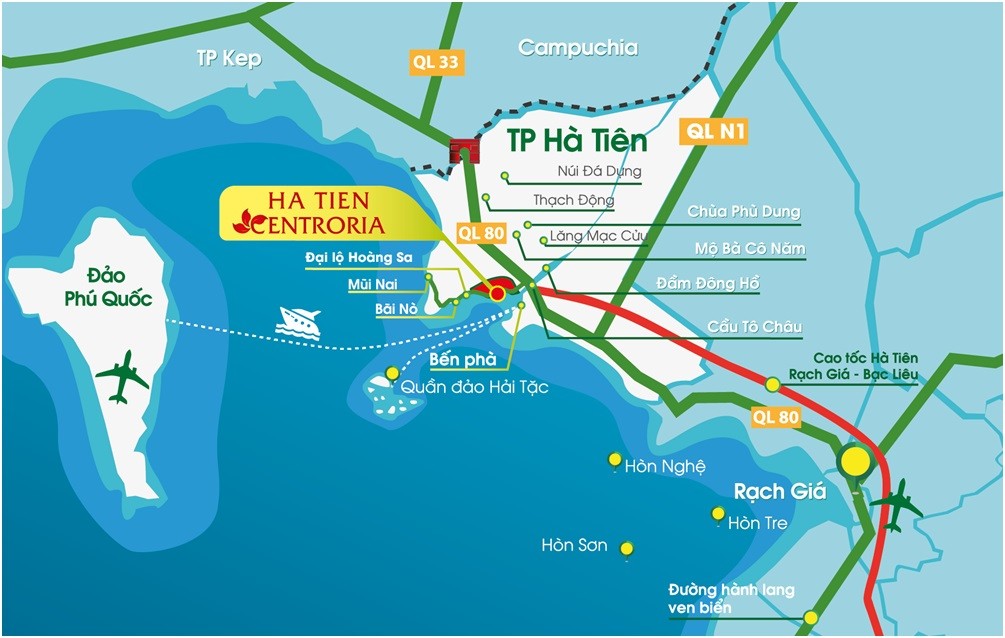 Ha Tien Centroria: Tổ hợp thương mại mặt tiền chợ đêm tại TP. Hà Tiên chính thức ra mắt ảnh 1