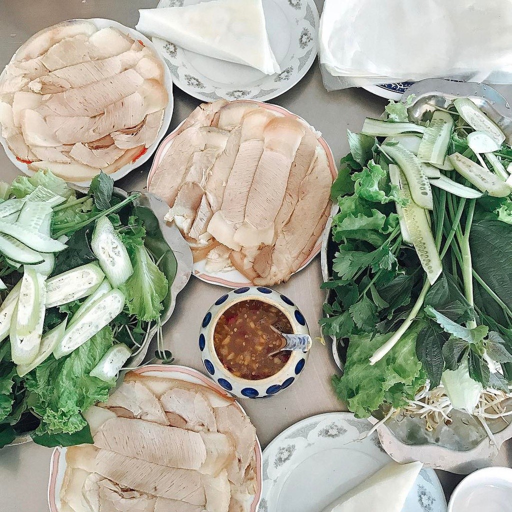 4 địa chỉ bánh tráng thịt heo ngon ở Đà Nẵng ảnh 3