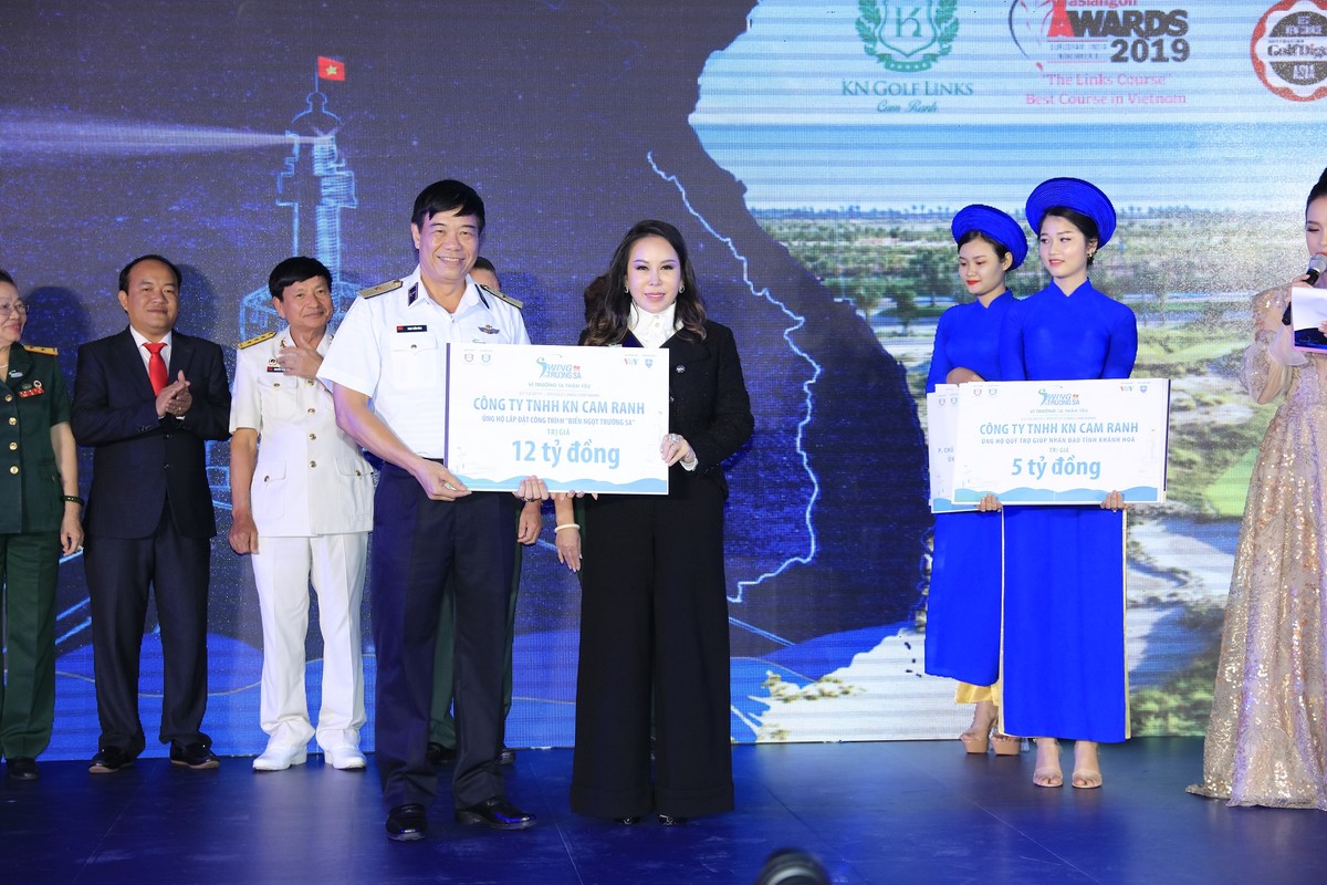 Giải golf Vì Trường Sa thân yêu đã sẵn sàng cho những hệ thống lọc nước tại Trường Sa ảnh 2