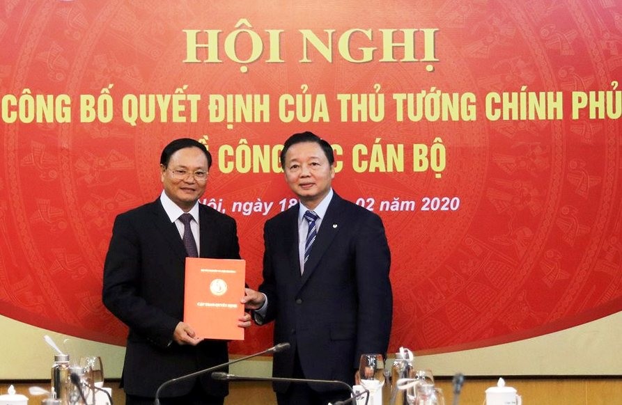 Bổ nhiệm hai Thứ trưởng tại Bộ Tài nguyên và Môi trường ảnh 1
