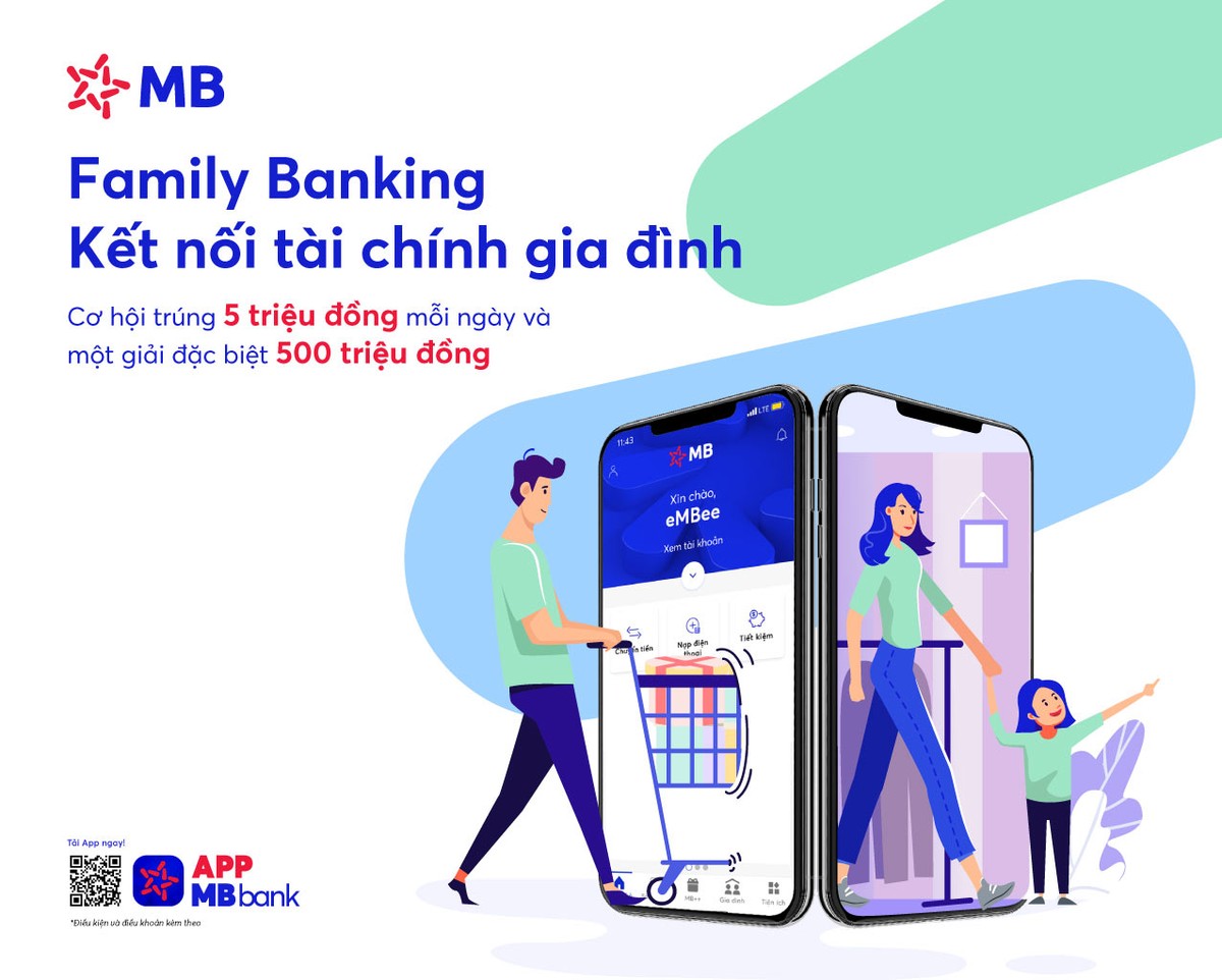 “Gia đình tôi yêu” - Gói sản phẩm ưu việt của MB ảnh 1