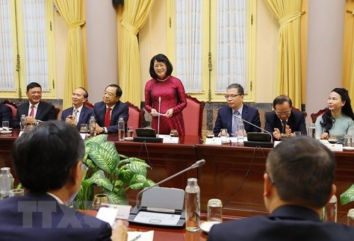 Phó Chủ tịch nước trao quyết định bổ nhiệm 12 đại sứ nhiệm kỳ 2020-2023 ảnh 1