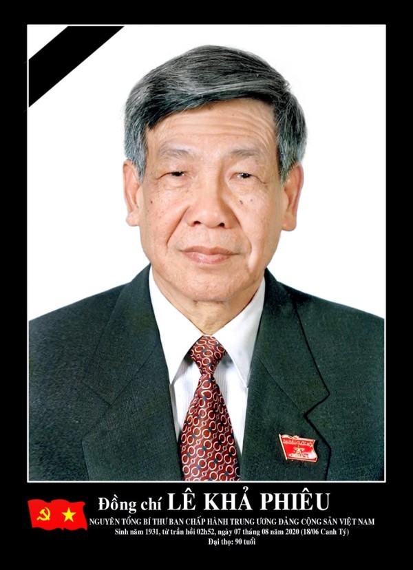 Thông cáo đặc biệt về Lễ tang nguyên Tổng Bí thư Lê Khả Phiêu ảnh 1