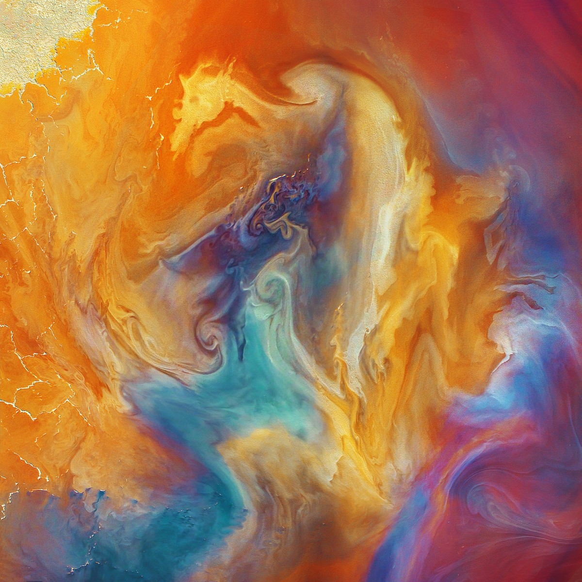 Hạng mục Trừu tượng thuộc về tác phẩm "Phoenix Rising" (Phượng Hoàng trỗi dậy) của nhiếp ảnh gia Paul Hoelen. Bức ảnh được chụp tại một khu khai thác mỏ ở hồ Owens, California.
