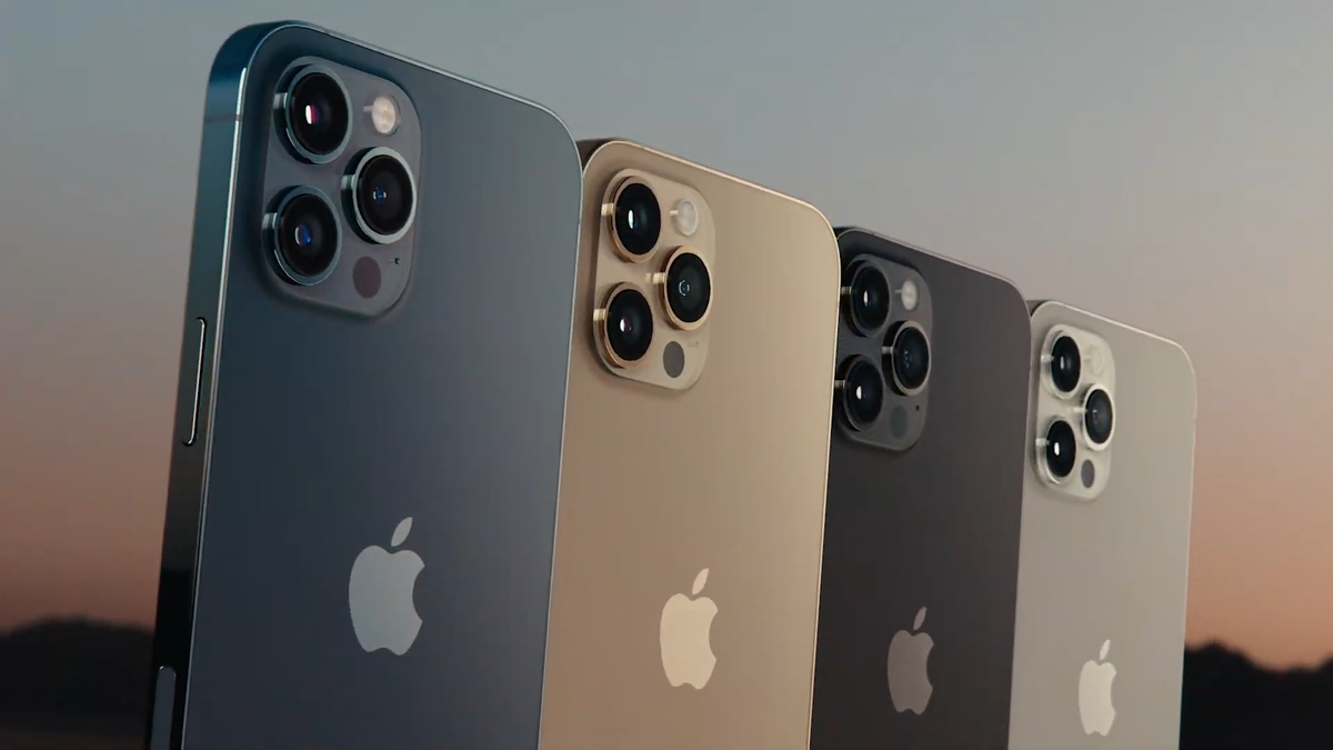 4 lựa chọn màu sắc của iPhone 12 Pro và Pro Max.