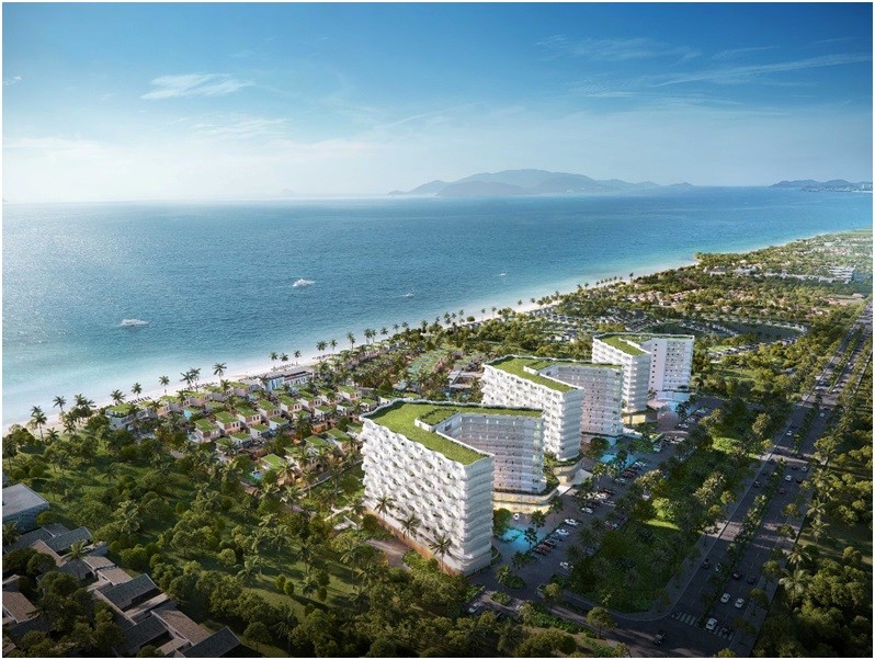 Phối cảnh tổng thể Shantira Beach Resort &amp; Spa.