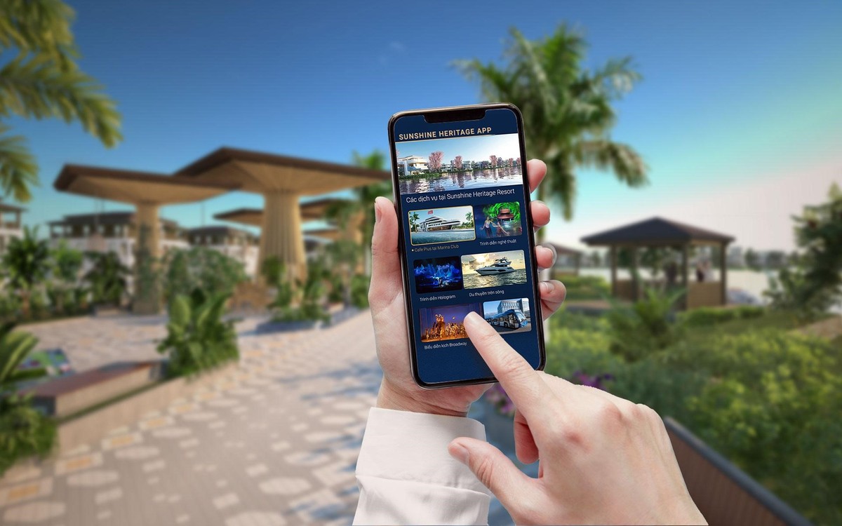 Sunshine Group phát triển ứng dụng công nghệ nghỉ dưỡng thông minh, tối ưu trải nghiệm và thuận tiện cho du khách. Sunshine Group phát triển ứng dụng công nghệ nghỉ dưỡng thông minh, tối ưu trải nghiệm và thuận tiện cho du khách.