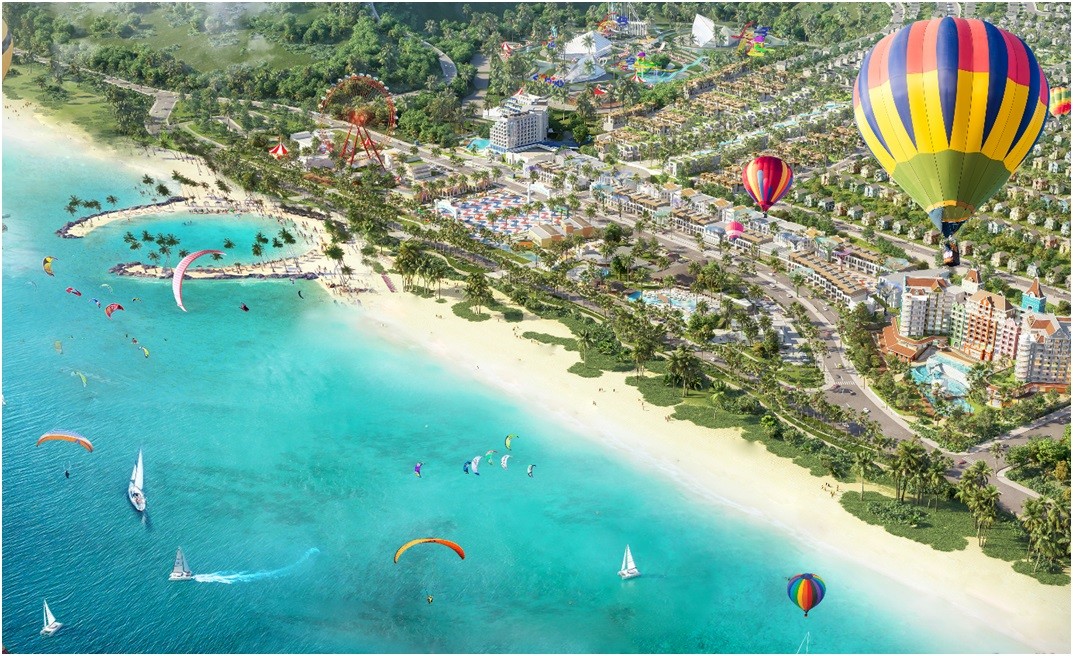 Phối cảnh dự án NovaWorld Phan Thiet 1.000 ha.