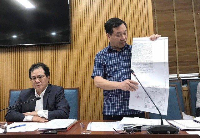 Phó Giám đốc Ban quản lý dự án Kl99ok phiên bản mới xây dựng quận Đống Đa Nguyễn Hoàng Hà giới thiệu tuyến đường.