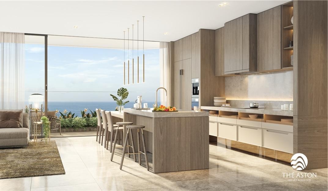 Không gian sống tương lai tại The Aston Luxury Residence.