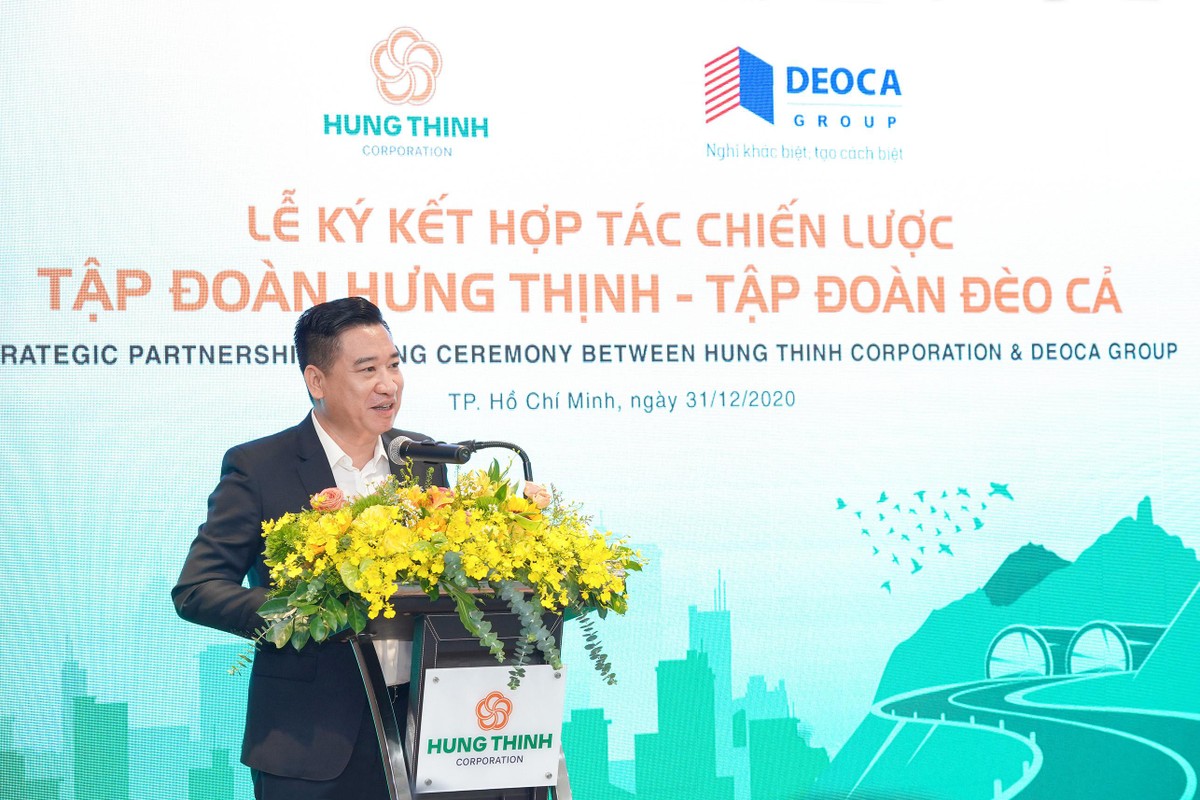 Ông Nguyễn Đình Trung phát biểu tại buổi lễ.
