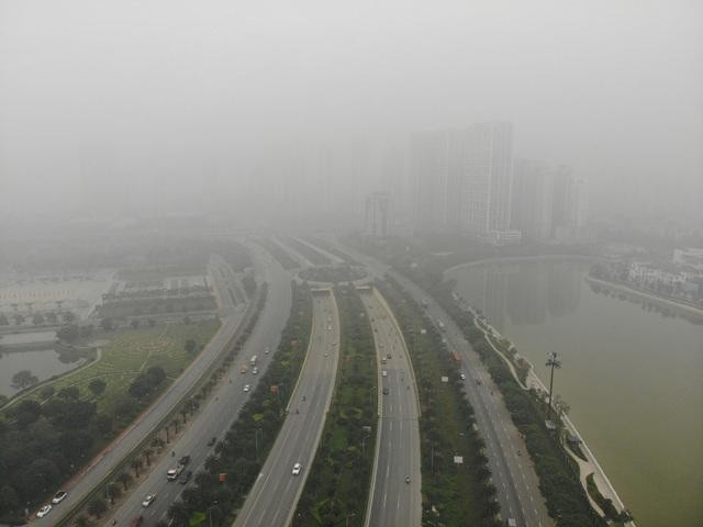 Ô nhiễm không khí ở Hà Nội.