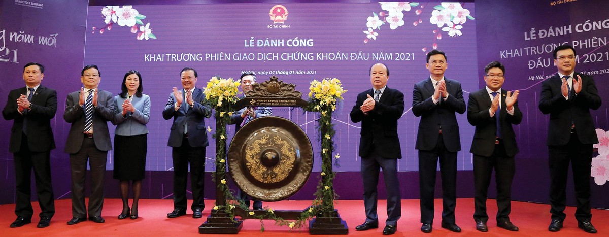 Lãnh đạo Bộ Kl991.com nạp rút nhanh và UBCK tham dự Lễ đánh công khai trương phiên giao dịch 99Kl99 link đăng nhập đầu năm 2021 tại HNX.