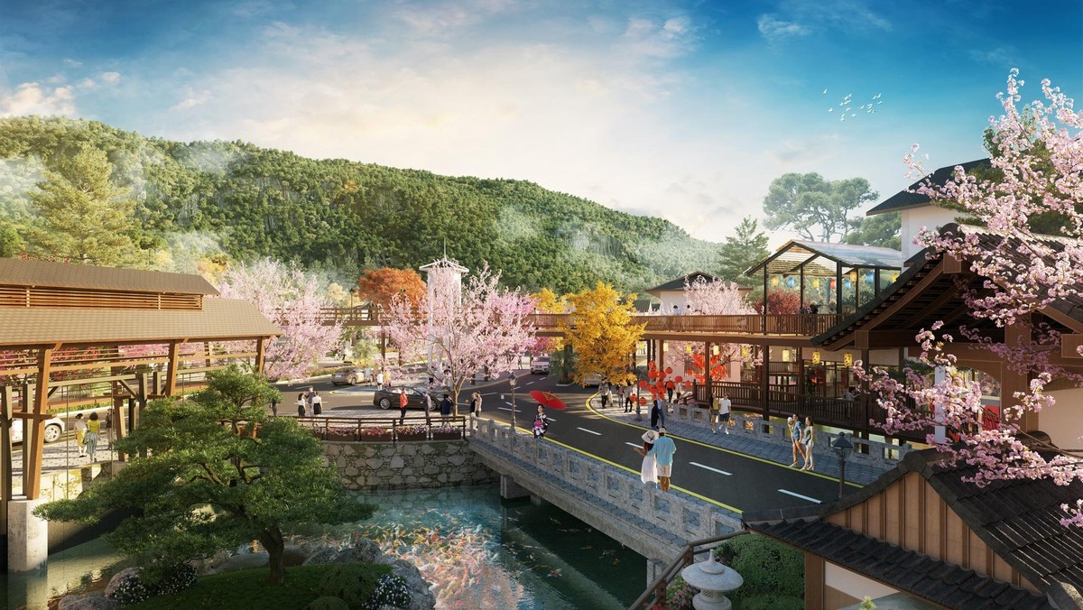 Sun Onsen Village - Limited Edition là mảnh ghép tạo nên bức tranh toàn cảnh 'thị trấn nghỉ dưỡng phong cách Nhật Bản' tại Quang Hanh.