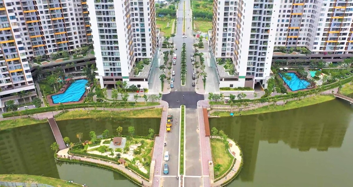 Hệ thống công viên kênh đào, tiện ích vườn Nhật được Kl99ok phiên bản mới tại khu đô thị Mizuki Park.