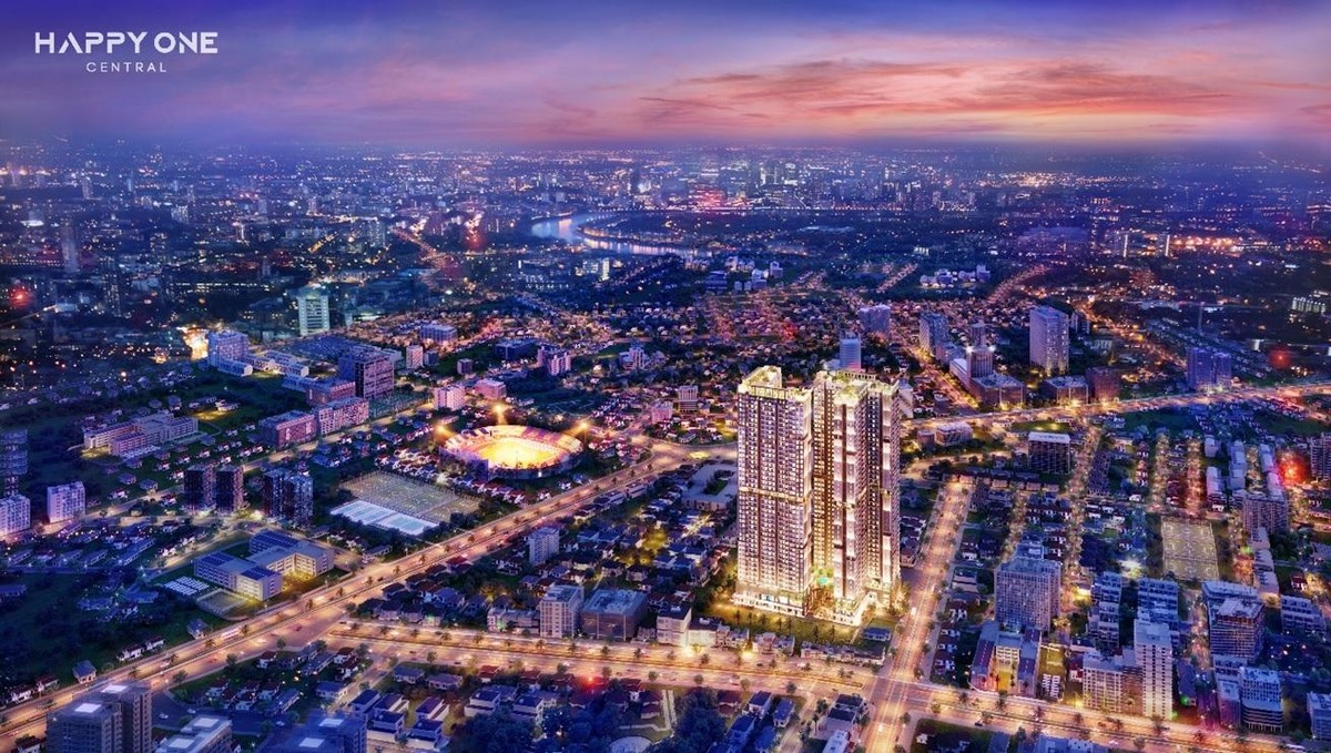 Happy One-Central được kỳ vọng sẽ trở thành biểu tượng của Thủ Dầu Một.
