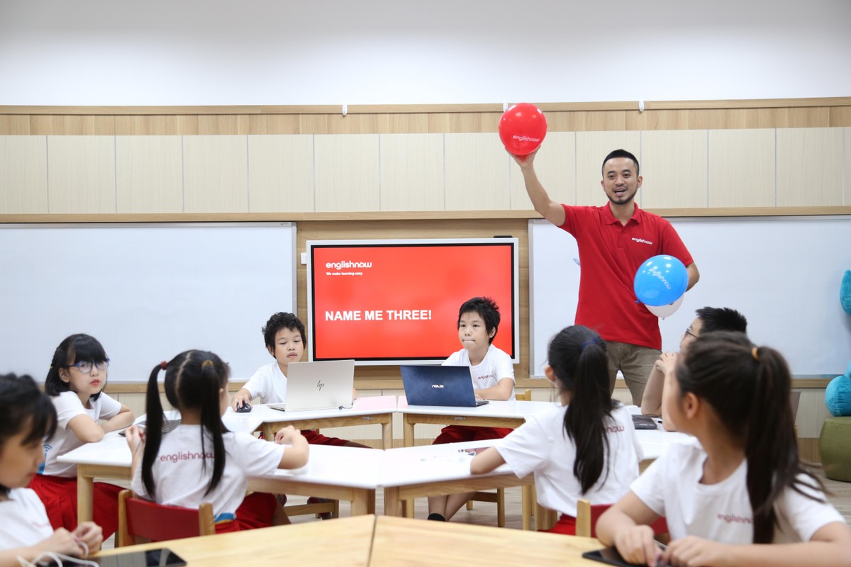 Englishnow có cơ sở để tái lập kỷ lục về tốc độ và số lượng trung tâm, điểm trải nghiệm mà Apax Leaders đã xác lập. (Ảnh chụp trước 27/4/2021).