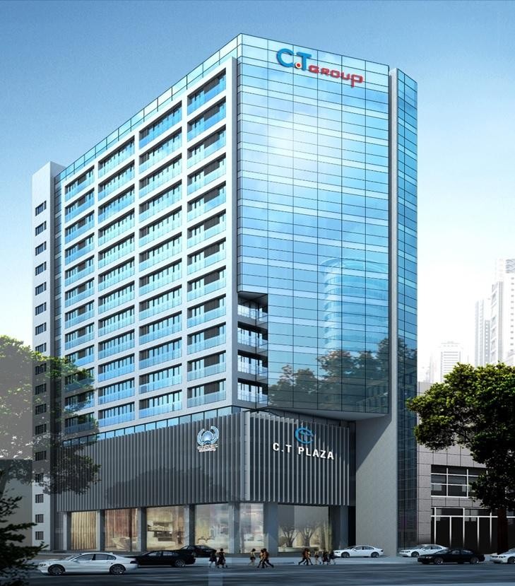 Nằm giữa con phố sầm uất ở trung tâm, C.T Plaza Minh Châu trở thành điểm đến của những tâm hồn yêu nghệ thuật.