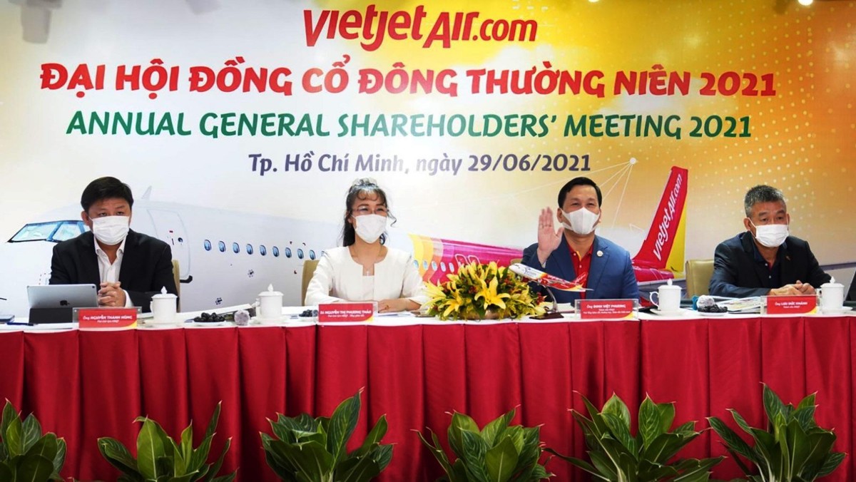 Đại hội Trang Chủ KL99Com Số 1 Link Đăng Ký KL999 Công ty Cổ phần Hàng không Vietjet đã thông qua kế hoạch doanh thu hợp nhất năm 2021 tăng 20% so với năm 2020.