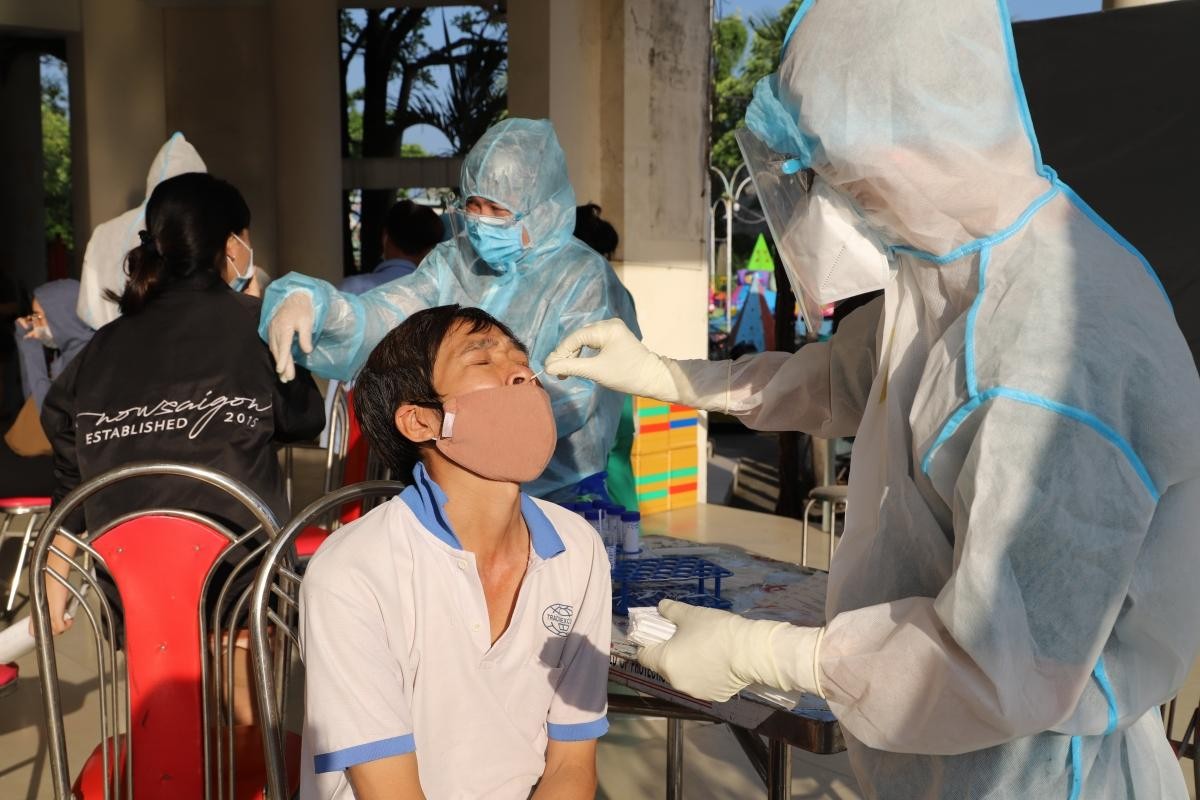 Thị trấn Khâm Đức, huyện Phước Sơn, tỉnh Quảng Nam áp dụng Chỉ thị 16 ảnh 175