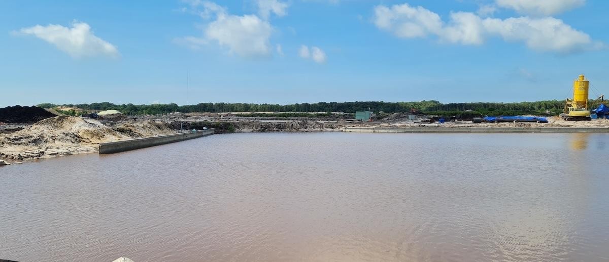 Kênh đào Lagoon đang được triển khai.