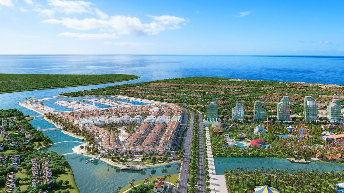 Phối cảnh minh họa Sun Riverside Village.