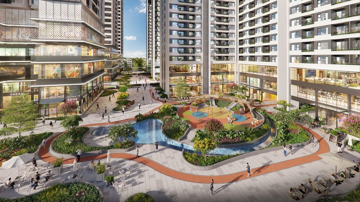 Khuôn viên tiện ích ấn tượng tại Astral City.