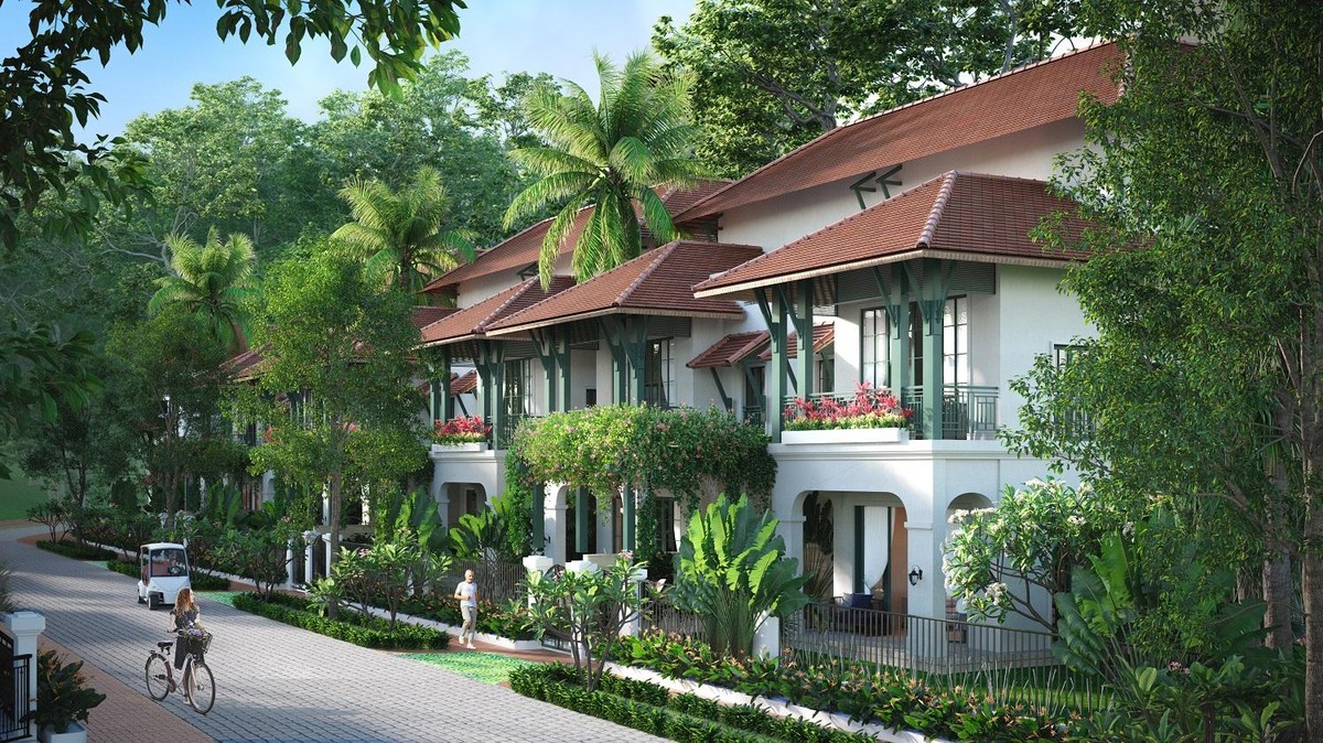 Sun Tropical Village tôn vinh “tinh thần nhiệt đới” và giá trị sống hoàn hảo giữa tự nhiên (Ảnh phối cảnh minh họa).