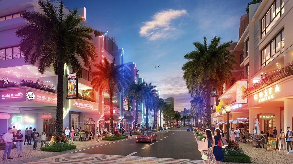 Phong cách Miami tạo nên sức hút cho Sun Riverside Village. Ảnh phối cảnh minh họa. Phong cách Miami tạo nên sức hút cho Sun Riverside Village. Ảnh phối cảnh minh họa.