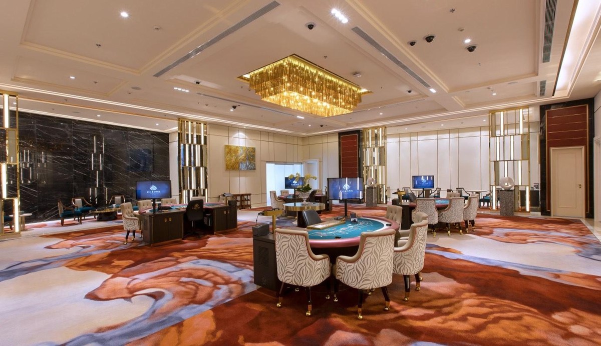 Hệ thống máy chơi hiện đại luôn là thỏi nam châm hút khách của Corona Resort &amp; Casino.