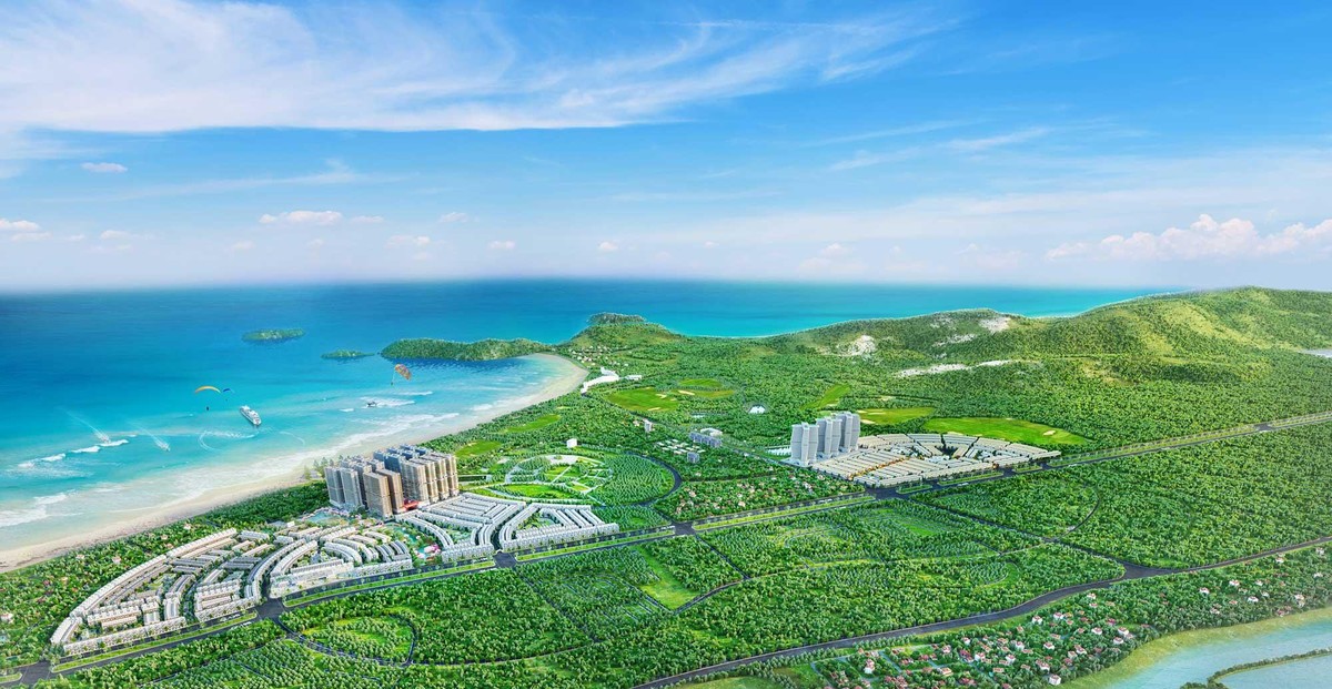 Phối cảnh dự án Khu đô thị Nhơn Hội New City.