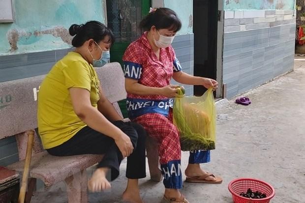 Chị em công nhân ở trọ phường Trà Nóc, quận Bình Thủy. (Ảnh: Thu Hiền/TTXVN). Chị em công nhân ở trọ phường Trà Nóc, quận Bình Thủy. (Ảnh: Thu Hiền/TTXVN).