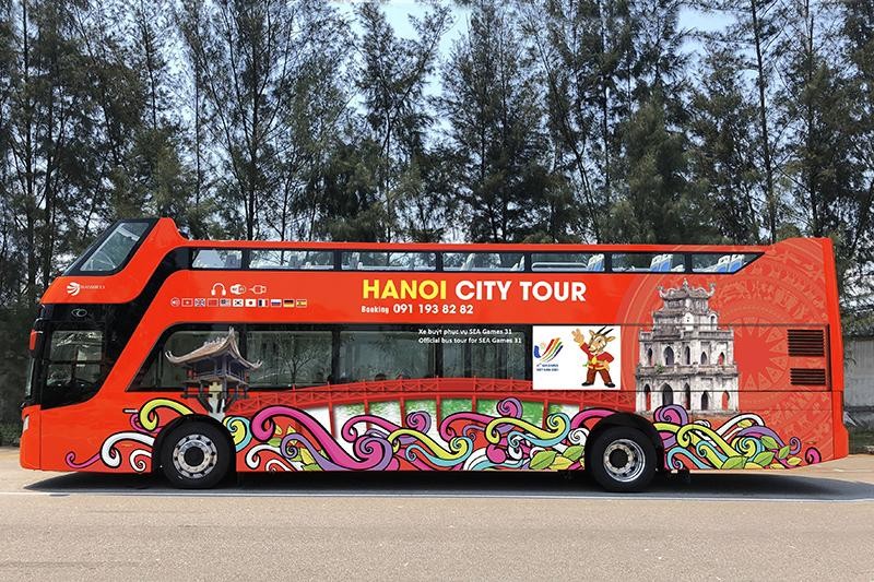 Sở Du lịch phối hợp với Tổng công ty vận tải Hà Nội triển khai Chương trình miễn phí vé trải nghiệm dịch vụ Xe buýt du lịch 2 tầng “Hanoi City tour” cho đại biểu tham dự Seagames 31.