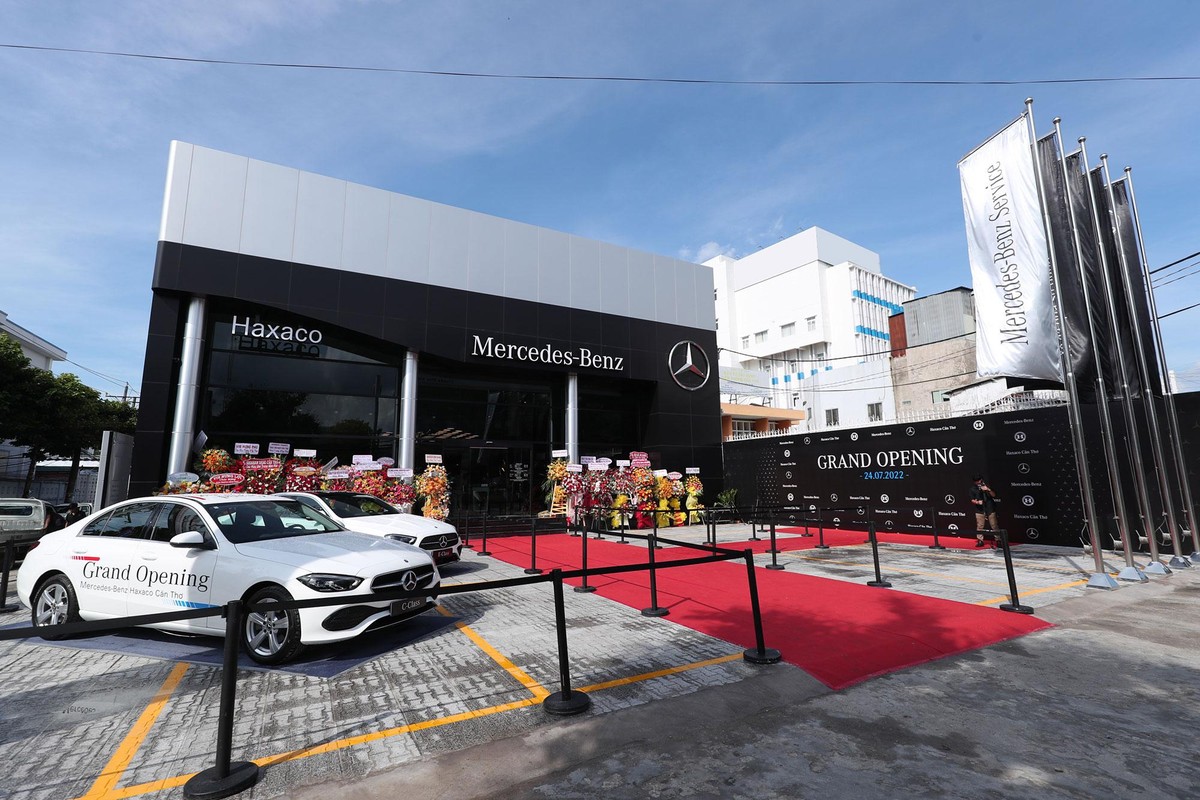 Mercedes-Benz Haxaco Cần Thơ sở hữu vị trí đắc địa tại TP. Cần Thơ.