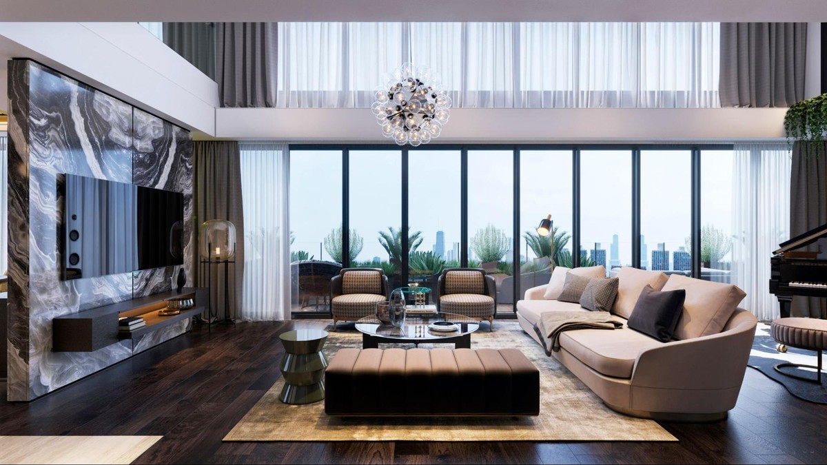 “Tuyệt phẩm” không gian sống đẳng cấp giữa mây trời tại Sky Villa.