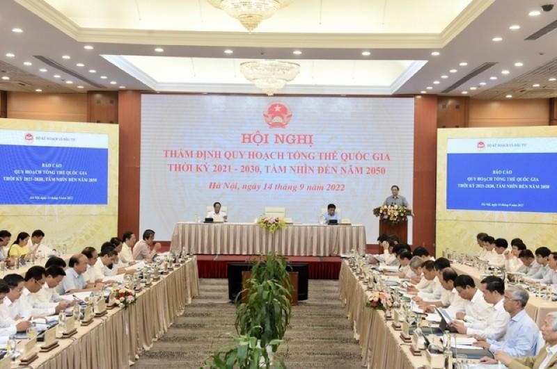 Thủ tướng Phạm Minh Chính chủ trì Hội nghị Thẩm định Quy hoạch tổng thể Quốc gia.