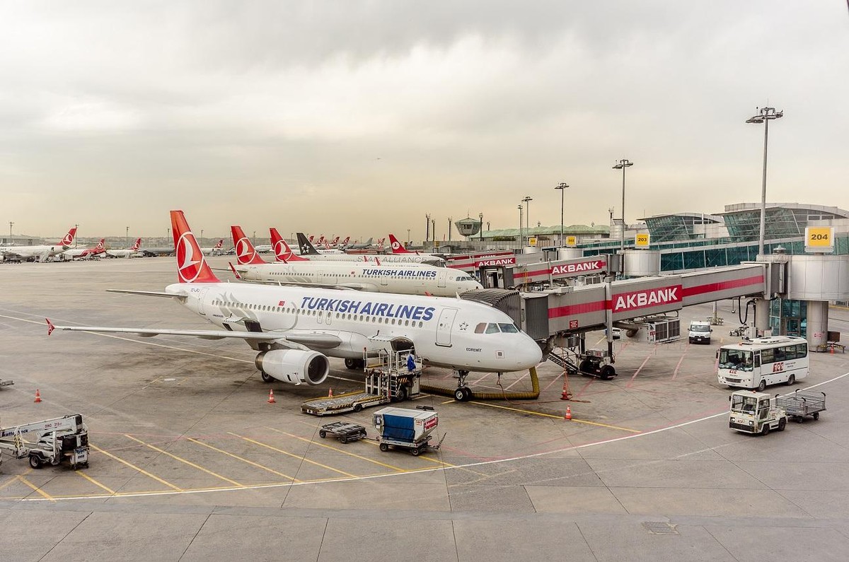Sân bay Istanbul của Thổ Nhĩ Kỳ. Ảnh Shutterstock.