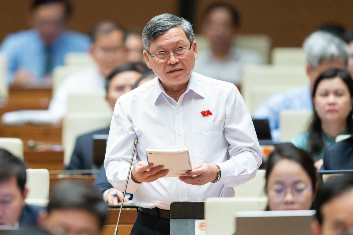 Đại biểu Tô Văn Tám, đại biểu Quốc hội tỉnh Kon Tum.
