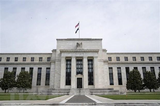 Trụ sở Cục Dự trữ liên bang Mỹ (Fed) tại Washington, D.C. (Ảnh: THX/TTXVN). Trụ sở Cục Dự trữ liên bang Mỹ (Fed) tại Washington, D.C. (Ảnh: THX/TTXVN).
