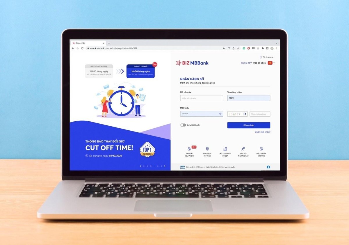 Nền tảng BIZ MBBank dành cho khách hàng Kl991.com World Cup 2026 Chính Thức.