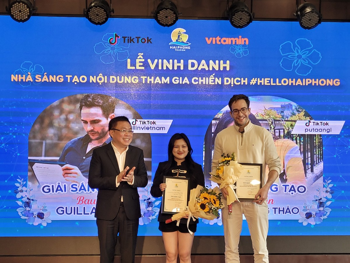 Tổng kết chiến dịch #Hellohaiphong trên nền tảng Tiktok.