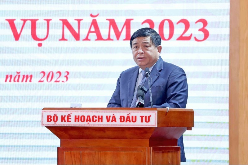 Bộ trưởng Nguyễn Chí Dũng nhấn mạnh 5 nhiệm vụ trọng tâm của toàn ngành trong năm 2023.