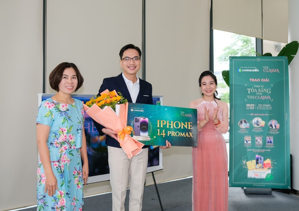 Khải Hoàn Land giành được giải Nhất và 2 giải Nhiệt huyết của cuộc thi dành cho chuyên viên Kl992 VIP Trang Chủ 2026 “Tỏa sáng cùng The Classia”.
