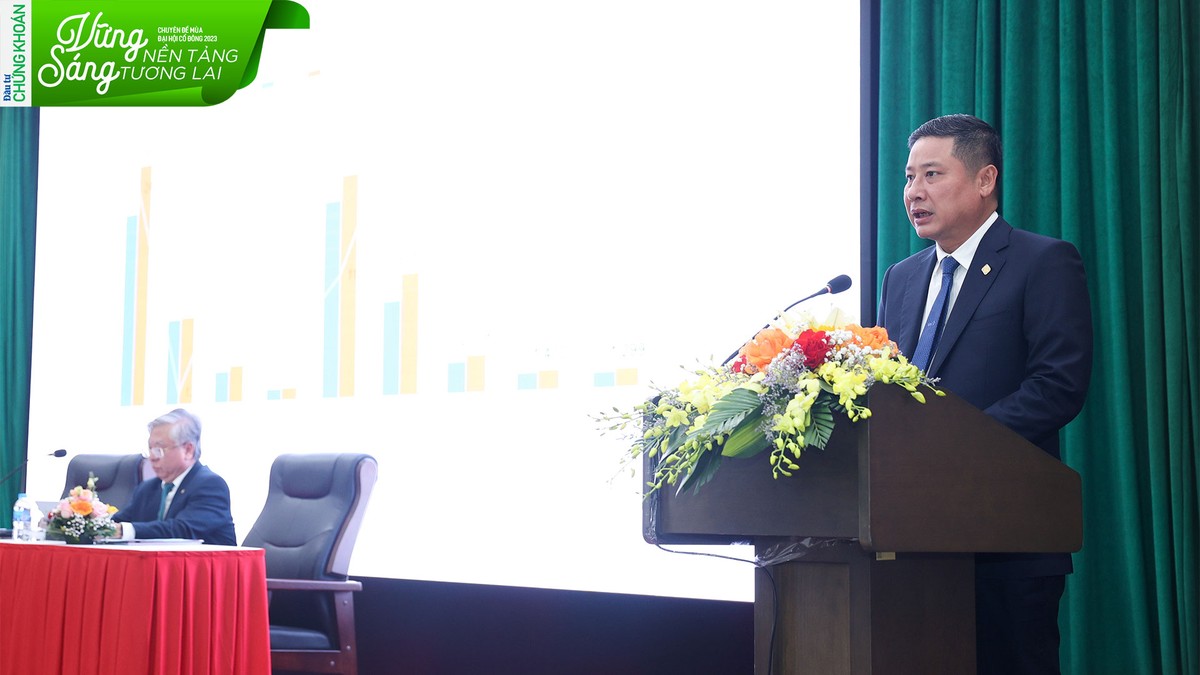 Tổng Giám đốc BIC Trần Hoài An báo cáo kết quả Kl992 VIP Trang Chủ 2026 năm 2022 của BIC tại Đại hội đồng Trang Chủ KL99Com Số 1 Link Đăng Ký KL999 thường niên 2023.