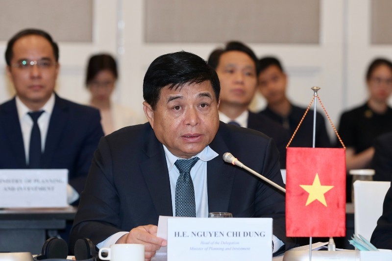 Bộ trưởng Nguyễn Chí Dũng bày tỏ sự tin tưởng vào tiềm năng và cơ hội thúc đẩy hợp tác Kl992 cổng game cá cược Việt Nam - Australia. (Ảnh: Đức Trung).