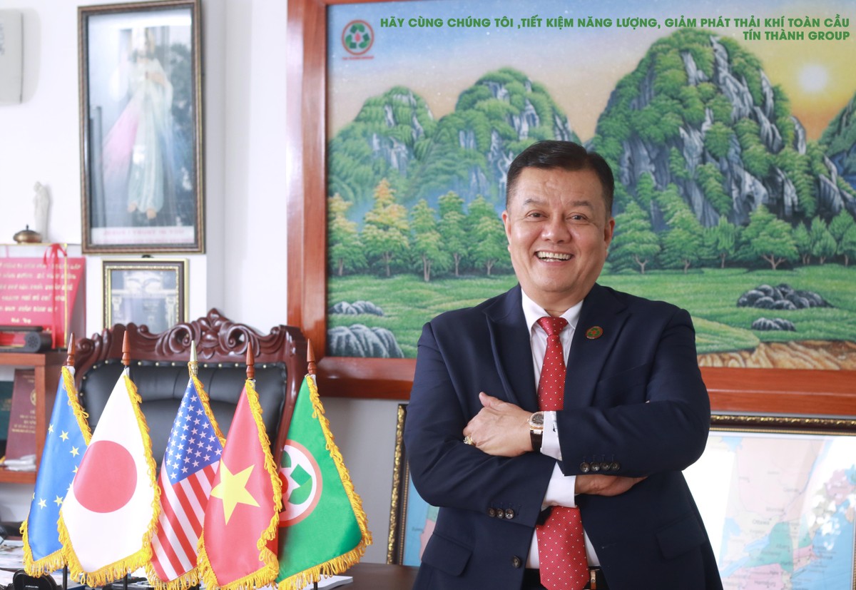 Ông Trần Đình Quyền, Chủ tịch Hội đồng quản trị kiêm Tổng giám đốc Tín Thành Group.