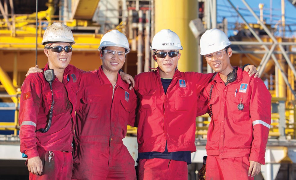 Đội ngũ lao động tâm huyết, giỏi nghề của PV Drilling.